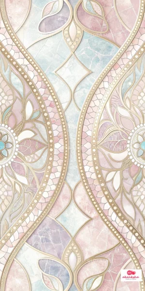 GloraSheet GS01BB006 – Marble design with luxury golden texture