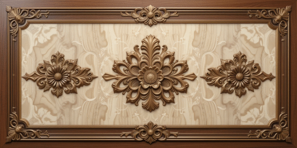 Wooden Flower Glora Sheet